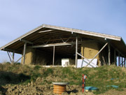 Building with straw walls